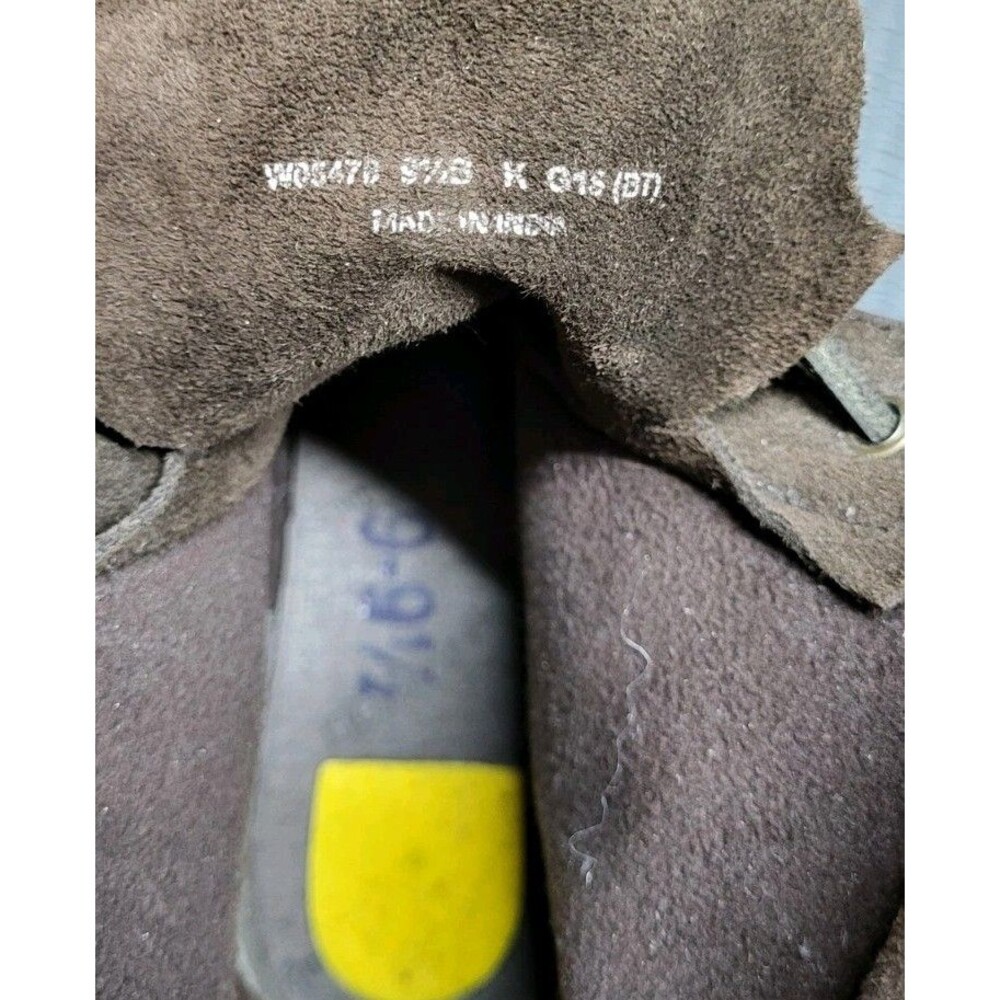Cole Haan Lockridge Boots Women Size 9.5 Brown Waterproof Leather Combat Hiker - Picture 8 of 9